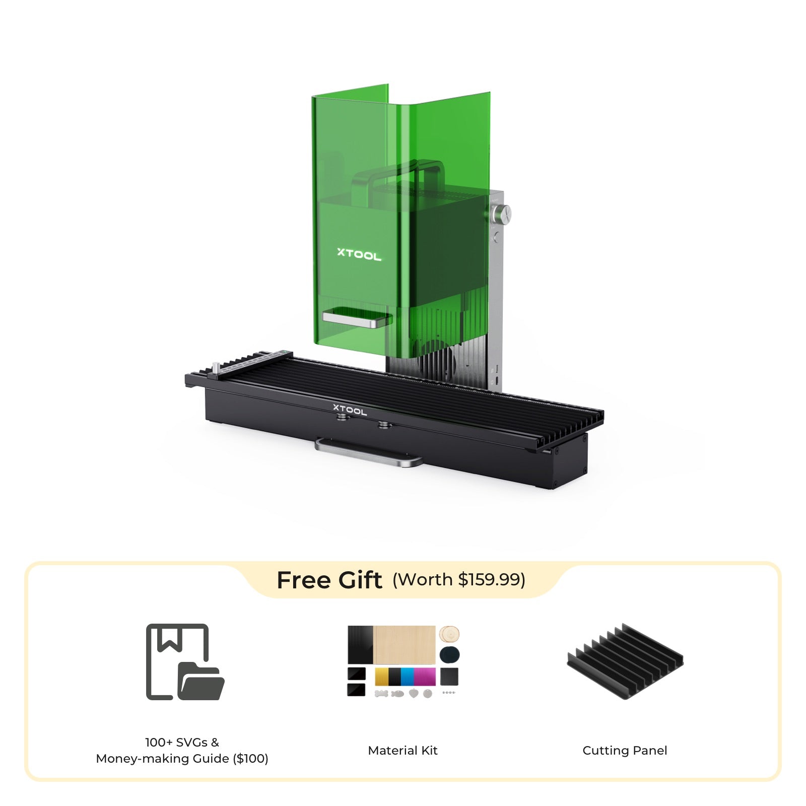 xTool P2 55W Desktop CO2 Laser Cutter test