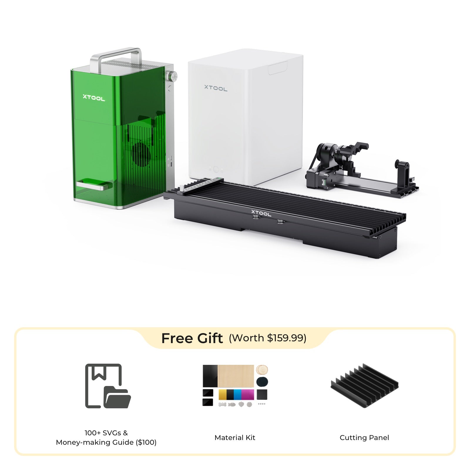 xTool P2 55W Desktop CO2 Laser Cutter test