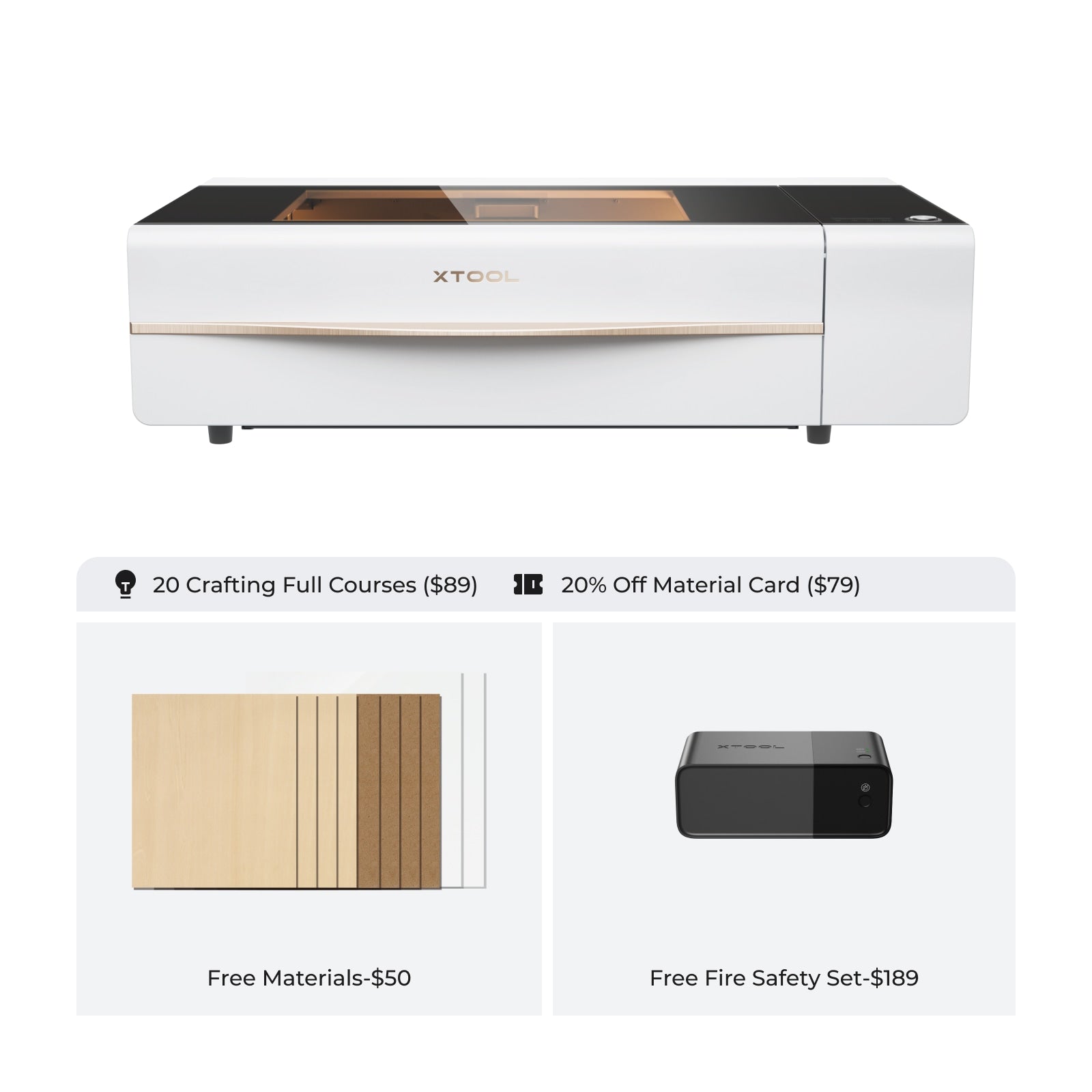 xTool P2 55W Desktop CO2 Laser Cutter test