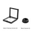 Black Floating Frame with Stand (10pcs) 3.5" x 3.5"