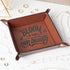 Laserable PU Leather Tray (1pcs)