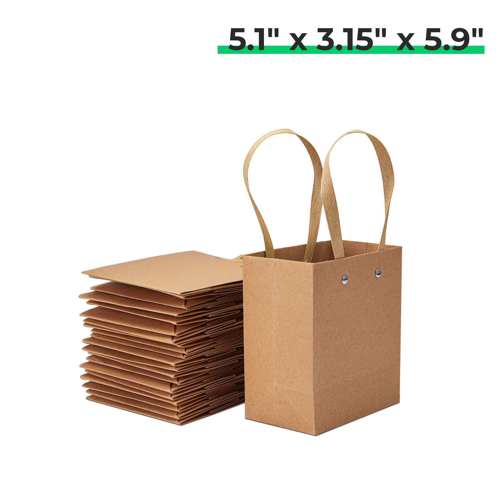 Kraft Paper Bag with Handle