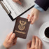 Laserable PU Patch Passport Holder