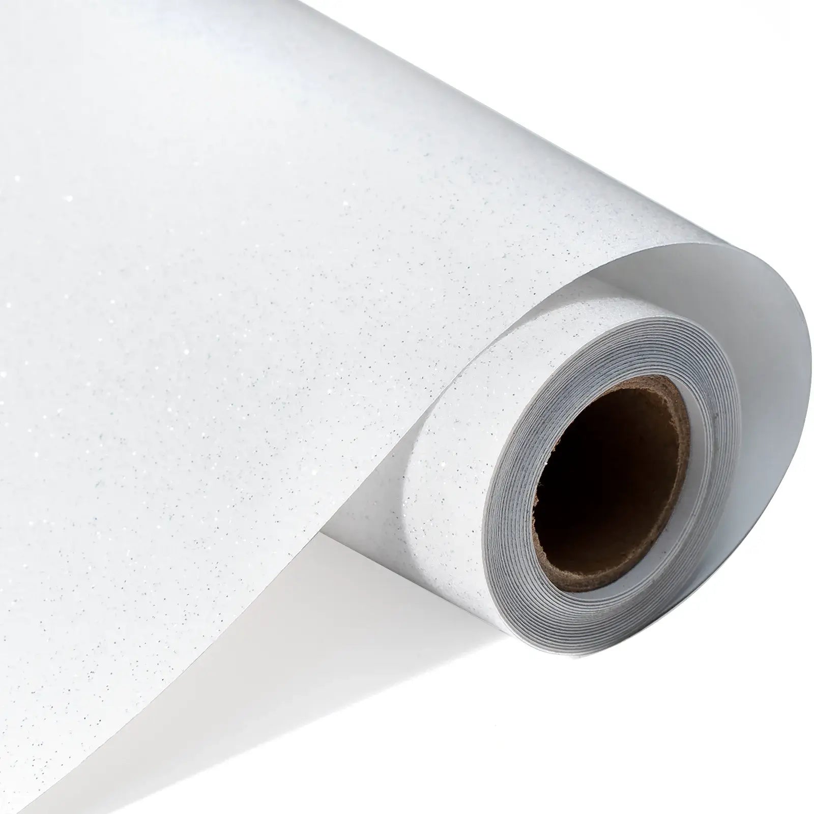 White Glitter HTV Heat Transfer Vinyl Roll