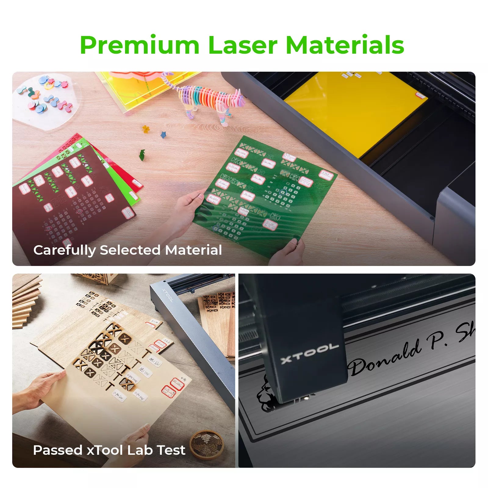 xTool F1 Laser Material Kit (137pcs)