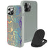 Silicone Magnetic iPhone Case with Laserable Rainbow Filling