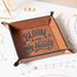 Laserable PU Leather Tray (1pcs)