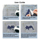 Denim Laserable PU Iron-on Patch (10pcs)