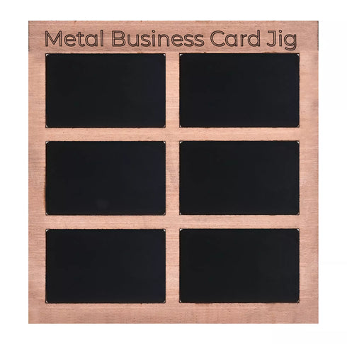 Aluminum Business Cards Jig File