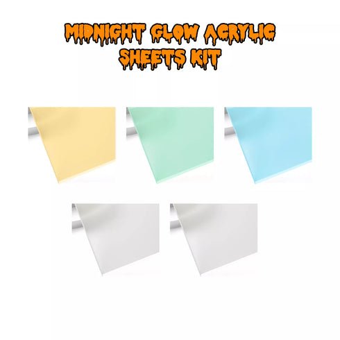 Midnight Glow Acrylic Sheets Kit (15pcs)