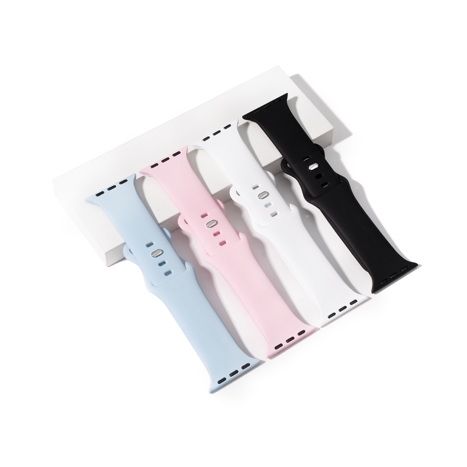 Silicone Magnetic iPhone Case & Apple Watch Bands with Laserable Filling