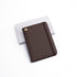 Brown to Gold Laserable PU Patch Passport Holder