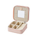 Pink PU Jewelry Box