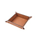 Brown to Black Laserable PU Leather Tray (1pcs)