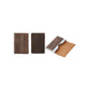 Brown to Glod Laserable PU Leather Business Card Holder (1pcs)