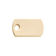 18K Gold Plated Rectangle Pendant (20pcs)