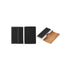 Black to Silver Laserable PU Leather Business Card Holder (1pcs)