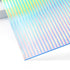 1/8" Clear Iridescent Acrylic Plexiglass (3pcs)