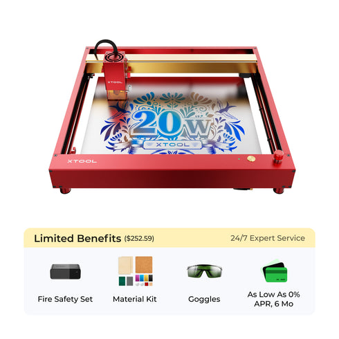 xTool D1 Pro Desktop Laser Engraver Cutting Machine