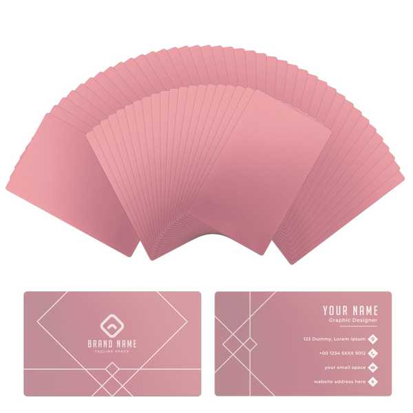 Metal Business Card Blanks (60pcs)