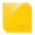 1/8" Yellow Translucent Glossy Acrylic Sheet (3pcs)