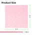 1/8" Pink Glitter Translucent Glossy Acrylic Sheet (3pcs)