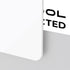 1/8" White Opaque Glossy Acrylic Sheet Plexiglass (3pcs)