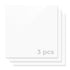 1/8" White Opaque Glossy Acrylic Sheet Plexiglass (3pcs)