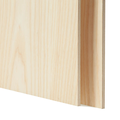 1/8" White Ash Plywood Sheets (6pcs)