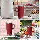 Harvest Red Stainless Steel Tumbler kit with Handle (20oz)