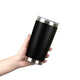 20oz Black Stainless Steel Coffee Tumbler for Laser Engraving