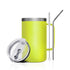 Chartreuse Stainless Steel Tumbler with Handle (24oz)