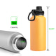 32oz Yellow Stainless Steel Insulated Water Bottle with Chug Cap