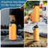 32oz Yellow Stainless Steel Insulated Water Bottle with Chug Cap