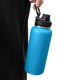 32oz Sky Blue Stainless Steel Insulated Water Bottle with Chug Cap