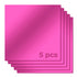 1/8" Pink Mirror Acrylic Sheet Plexiglass (5pcs)