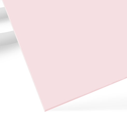 1/8" Pastel Nude Blush Pink Acrylic Sheet Plexiglass (3pcs)