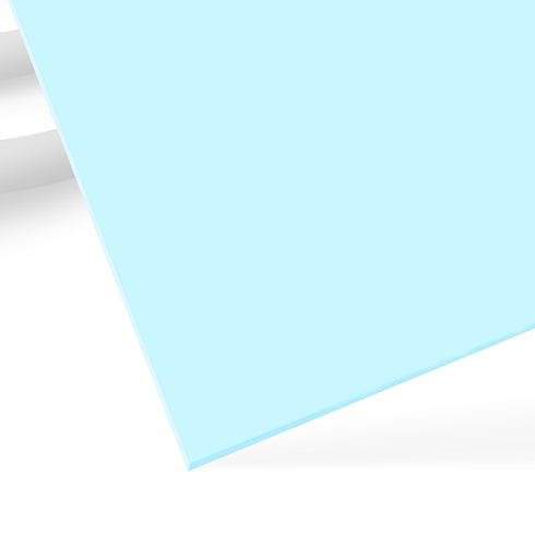 1/8" Pastel Blue Acrylic Sheet Plexiglass (3pcs)