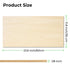 1/8"x12"x24" Basswood Plywood Sheets (6pcs)