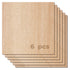 1/8" Terminalia Plywood Sheets (6pcs)