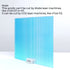 1/8" Clear Iridescent Acrylic Plexiglass (3pcs)