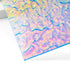 1/8" Clear Iridescent Acrylic Plexiglass (3pcs)