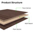 1/8" Faux Walnut MDF Board (10pcs)