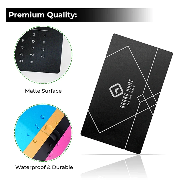 Aluminum Business Cards (60pcs)