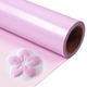 Pale Pink 3D Puff Heat Transfer Vinyl Roll