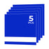 1/20" Laser Engraving Two-Tone Plastic Sheet Navy to White (5pcs)