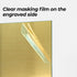 1/20" Laser Engraving Two-Tone Plastic Sheet (5pcs)