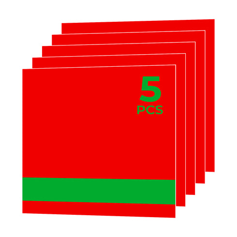 1/20" Laser Engraving Two-Tone Plastic Sheet Red to Green (5pcs)