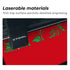 1/20" Laser Engraving Two-Tone Plastic Sheet Red to Green (5pcs)