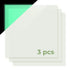 1/8" Glow in the Dark Acrylic Sheet Plexiglass (3pcs)